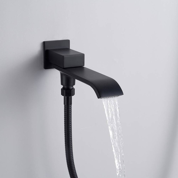 Изображение товара Душевая система со смесителем Shevanik S4035H (черный)