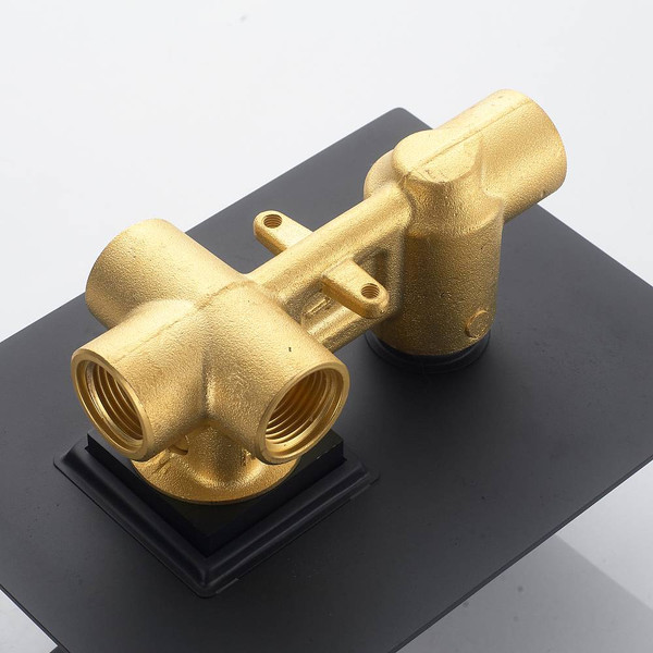 Изображение товара Душевая система со смесителем Shevanik S4035H (черный)