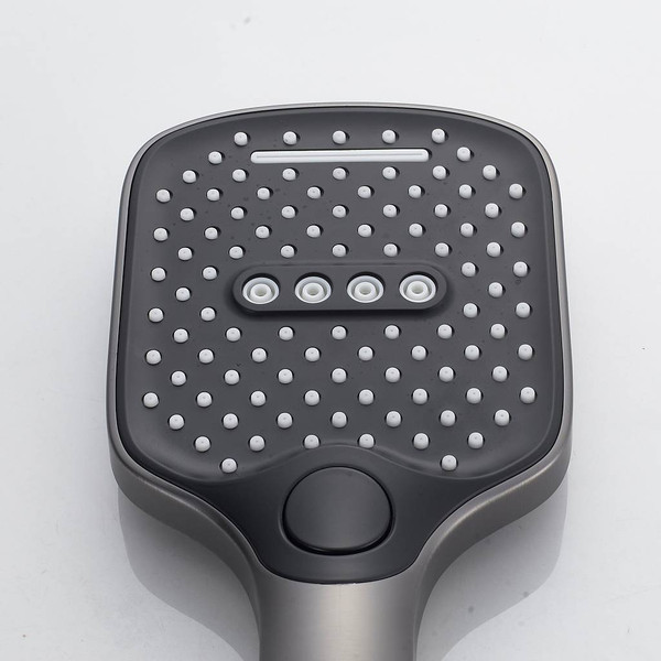 Изображение товара Душевая система со смесителем Shevanik S4035T (оружейная сталь)