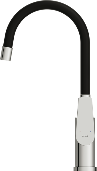 Изображение товара Смеситель Cersanit Moduo однорычажный с гибким изливом / 64842 (хром)