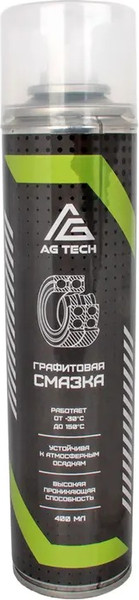 Изображение товара Смазка техническая AG Tech Графитовая AG1074 (400мл)