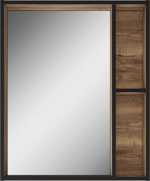 Изображение товара Шкаф с зеркалом для ванной Домино Alfa 60 / DA6103HZ (левый/правый)