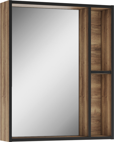 Изображение товара Шкаф с зеркалом для ванной Домино Alfa 60 / DA6103HZ (левый/правый)