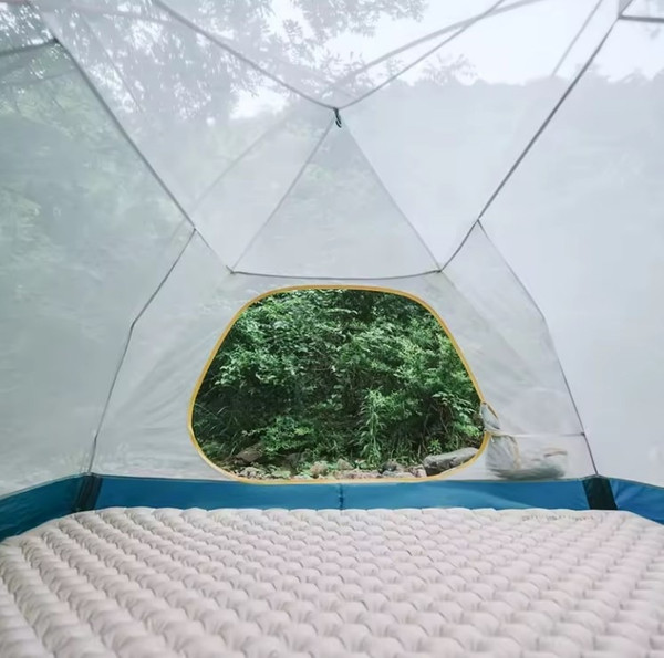 Изображение товара Палатка Naturehike Cloud-Creek PRO / CNK2300ZP024-2YPRO (бежевый/желтый)