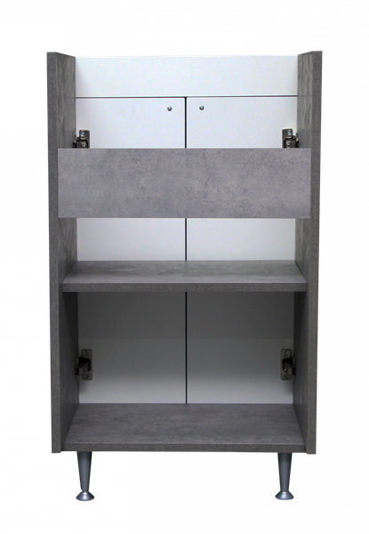 Изображение товара Тумба под умывальник Айсберг Como 50 Промо без ящика DP2616T (бетон)