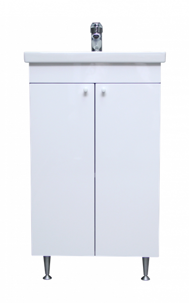 Изображение товара Тумба под умывальник Айсберг Como 50 Промо без ящика DP2616T (бетон)