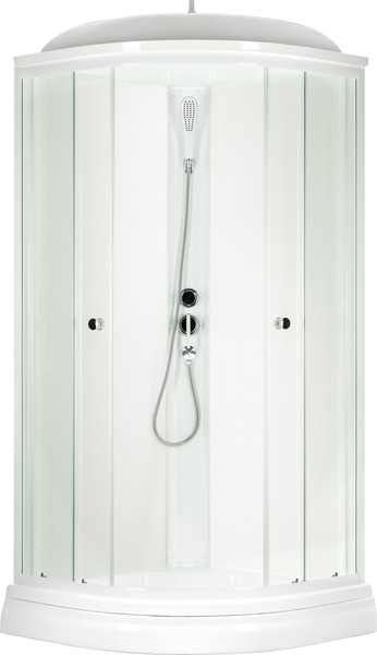 Изображение товара Душевая кабина Saniteco SNT-88 90х90 (белый/прозрачное стекло)