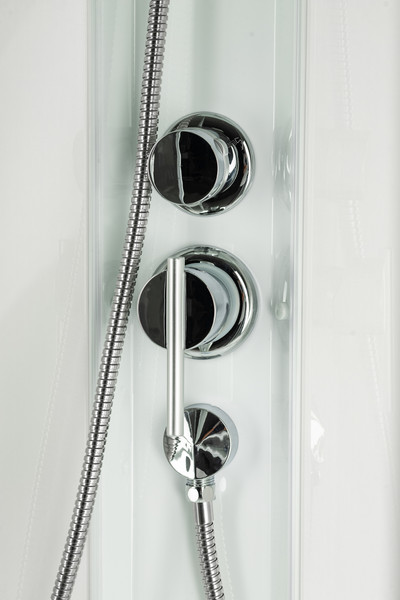 Изображение товара Душевая кабина Saniteco SNT-88 90х90 (белый/прозрачное стекло)