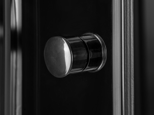 Изображение товара Душевая кабина Saniteco SNT-90 90х90 (черный/прозрачное стекло)