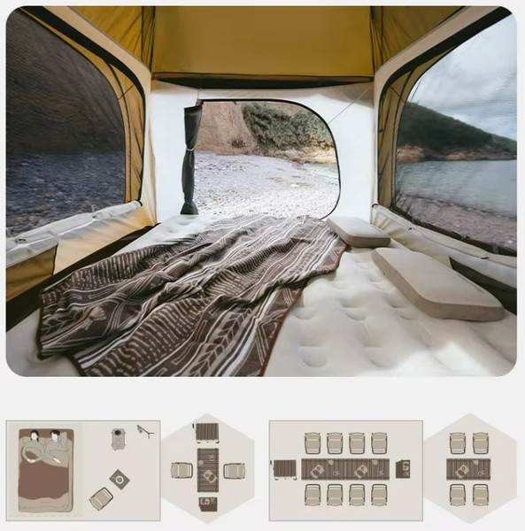 Изображение товара Палатка Naturehike Dune 10.9 / CNK2300ZP029-EYE (хаки)