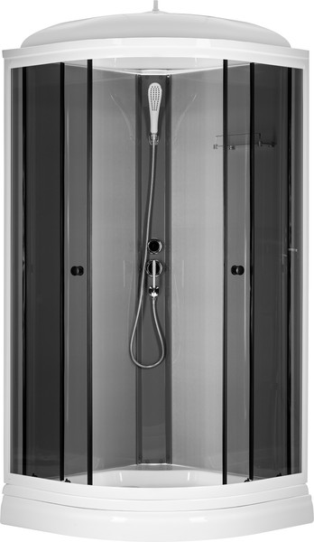 Изображение товара Душевая кабина Saniteco SNT-92 90х90 (серый/тонированное стекло)