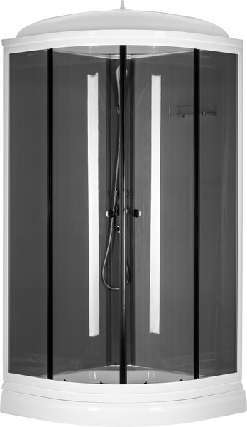 Изображение товара Душевая кабина Saniteco SNT-92 90х90 (серый/тонированное стекло)
