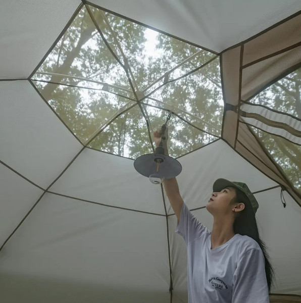 Изображение товара Палатка Naturehike Hexagon / NH21ZP001-DKH (песочный)