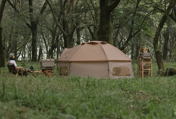 Изображение товара Палатка Naturehike Hexagon / NH21ZP001-DKH (песочный)