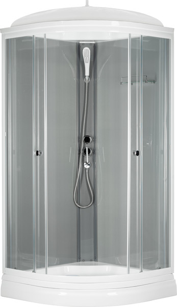 Изображение товара Душевая кабина Saniteco SNT-84 90х90 (серый/прозрачное стекло)