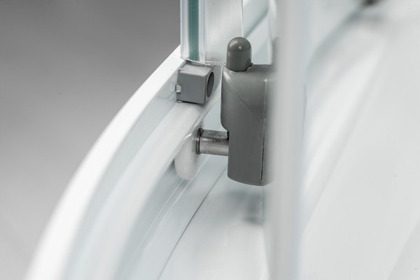 Изображение товара Душевая кабина Saniteco SNT-84 90х90 (серый/прозрачное стекло)