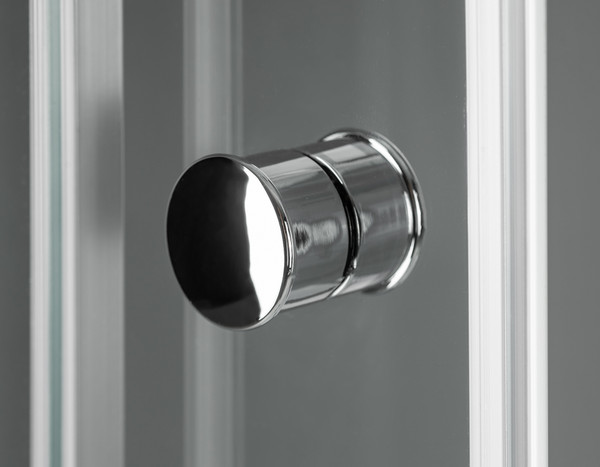 Изображение товара Душевая кабина Saniteco SNT-84 90х90 (серый/прозрачное стекло)