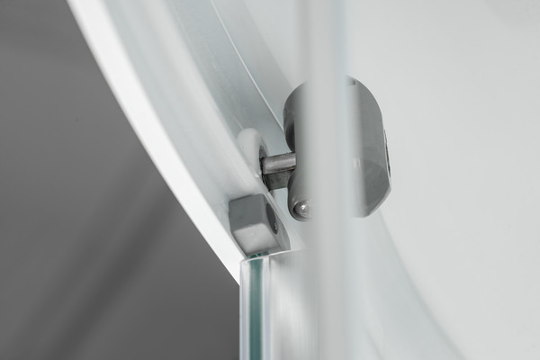 Изображение товара Душевая кабина Saniteco SNT-84 90х90 (серый/прозрачное стекло)