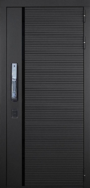 Изображение товара Входная дверь ГРАНИТ Пиано Смарт 77-1 бетон светлый (86x205, правая)