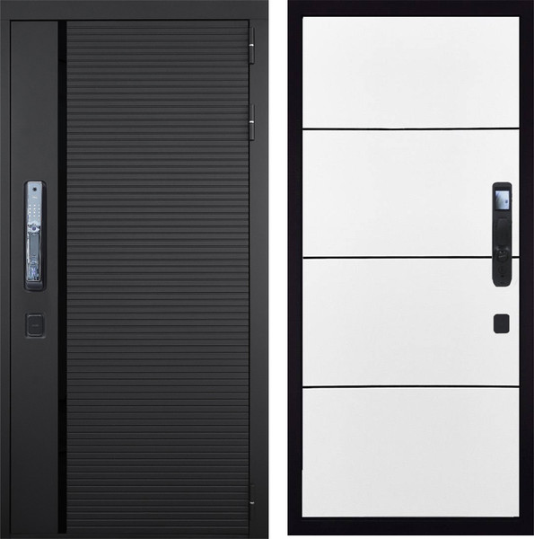 Изображение товара Входная дверь ГРАНИТ Пиано Смарт 79 (96x207, правая)