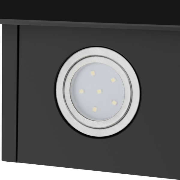 Изображение товара Вытяжка наклонная Maunfeld Dream 60 Push Glass (черный)