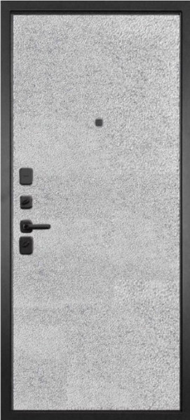 Изображение товара Входная дверь ГРАНИТ Шторм 77-1 бетон светлый (86x205, левая)
