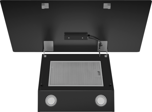 Изображение товара Вытяжка наклонная Maunfeld Dream 90 Push Glass (черный)