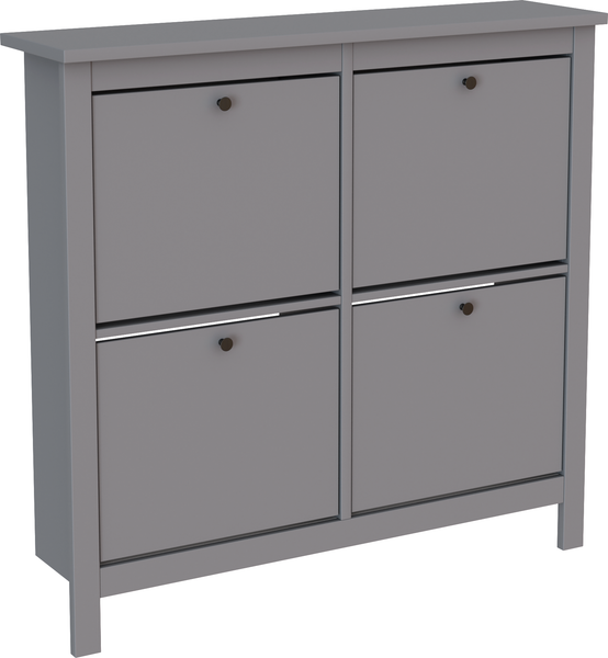 Изображение товара Тумба для обуви Mio Tesoro Сага 113x108 2.08.10.180.4 (серый)