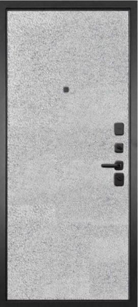 Изображение товара Входная дверь ГРАНИТ Шторм 77-1 бетон светлый (86x205, правая)