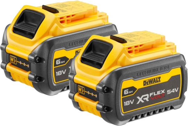 Изображение товара Набор аккумуляторов для электроинструмента DeWalt DCB546T2