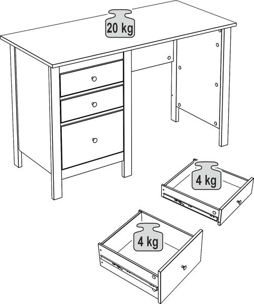 Изображение товара Письменный стол Mio Tesoro Сага 120x56 2.08.06.160.6 (темно-бирюзовый)