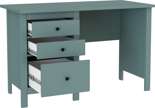 Изображение товара Письменный стол Mio Tesoro Сага 120x56 2.08.06.160.6 (темно-бирюзовый)