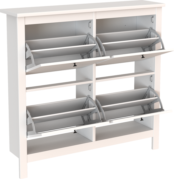 Изображение товара Тумба для обуви Mio Tesoro Сага 113x108 2.08.10.180.1 (белый)