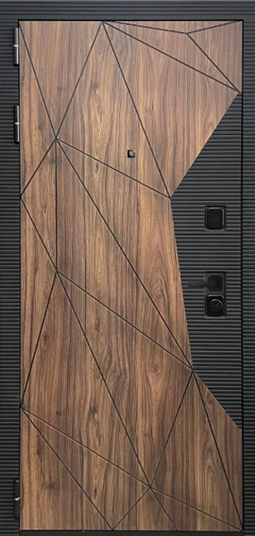 Изображение товара Входная дверь ГРАНИТ Континент 77-1 бетон светлый (96x207, левая)