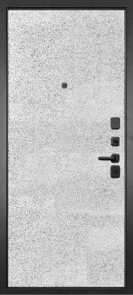 Изображение товара Входная дверь ГРАНИТ Континент 77-1 бетон светлый (96x207, правая)