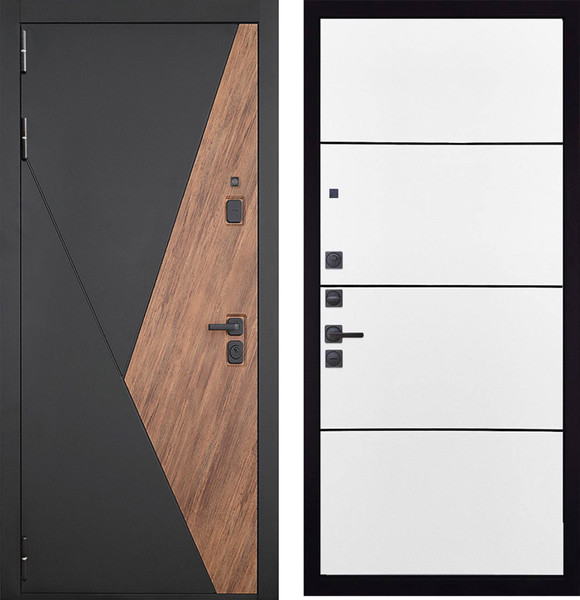 Изображение товара Входная дверь ГРАНИТ Геометрия 79 (86x205, левая)