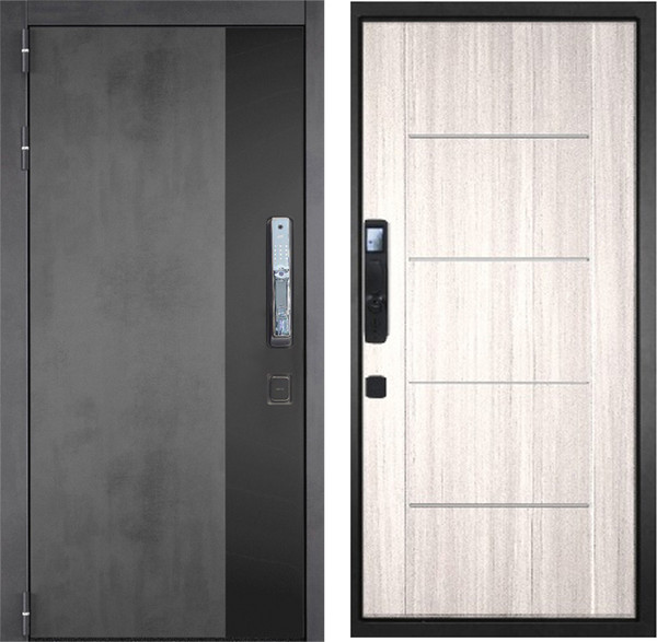 Изображение товара Входная дверь ГРАНИТ Роял Смарт 12 (96x207, левая)