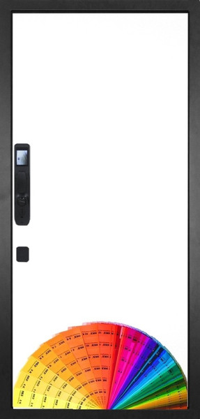 Изображение товара Входная дверь ГРАНИТ Роял Смарт 49 под покраску (96x207, левая)