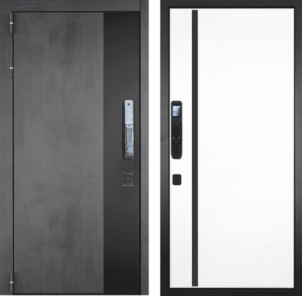 Изображение товара Входная дверь ГРАНИТ Роял Смарт 53 (96x207, левая)