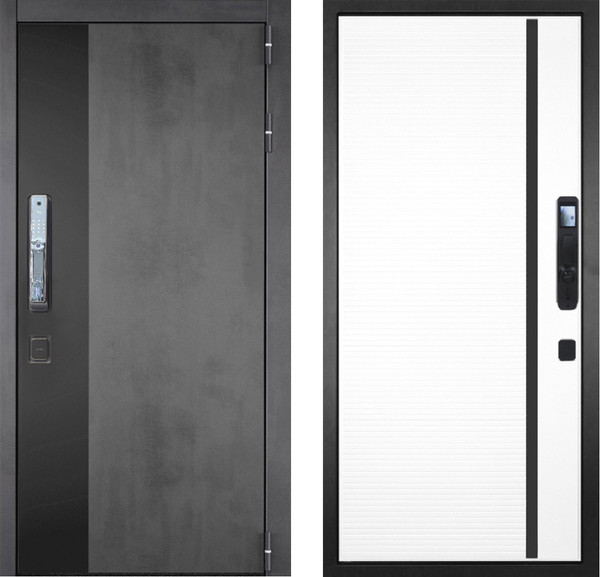 Изображение товара Входная дверь ГРАНИТ Роял Смарт 53 (96x207, правая)