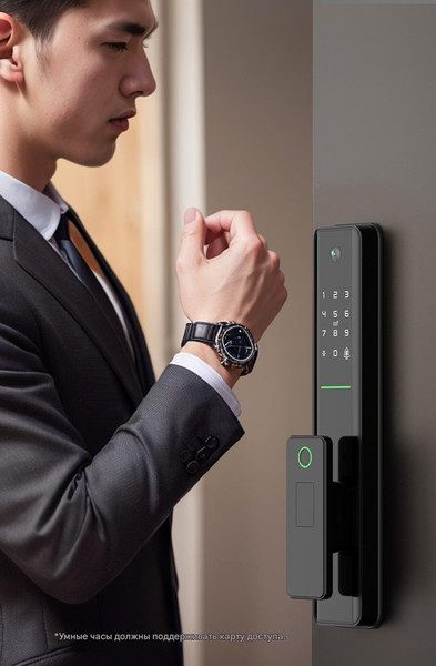 Изображение товара Умный замок Roome Smart Tuya Digital Fingerprint Lock M2 Pro (черный)
