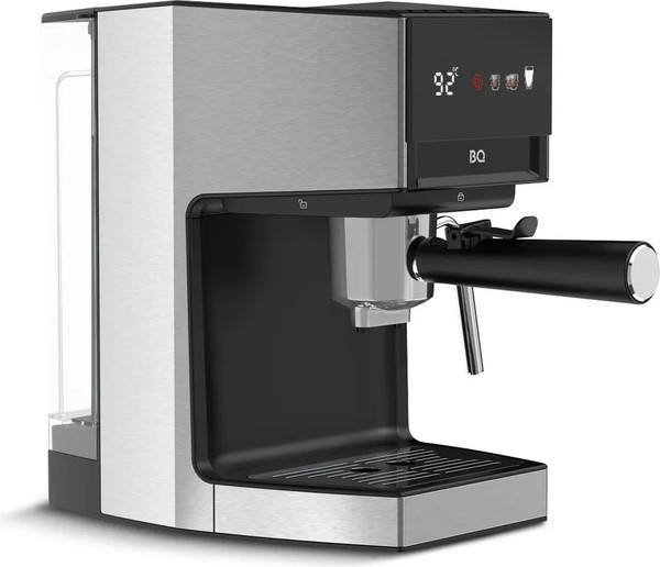 Изображение товара Кофеварка эспрессо BQ CM3003 (сталь/черный)