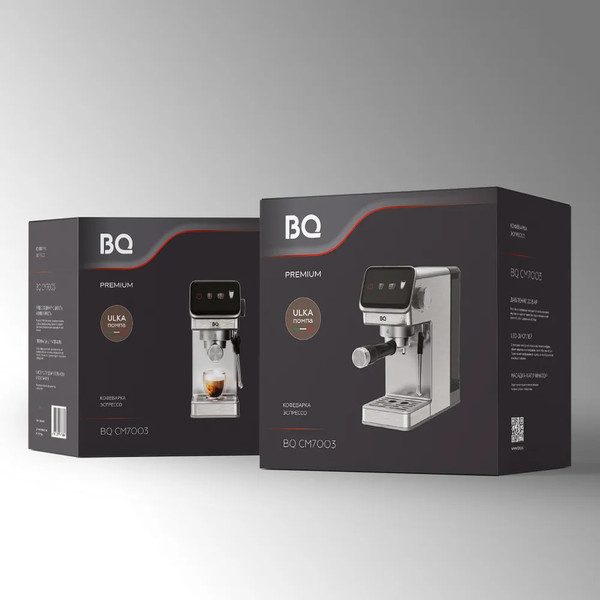 Изображение товара Кофеварка эспрессо BQ CM7003 (сталь)