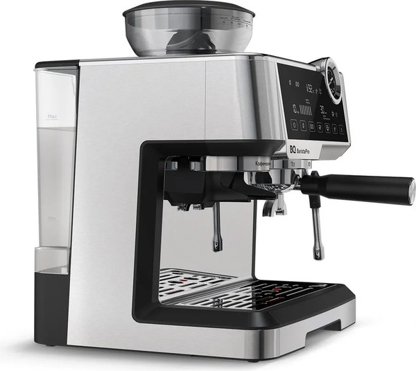 Изображение товара Кофеварка эспрессо BQ CM5002 (сталь/черный)