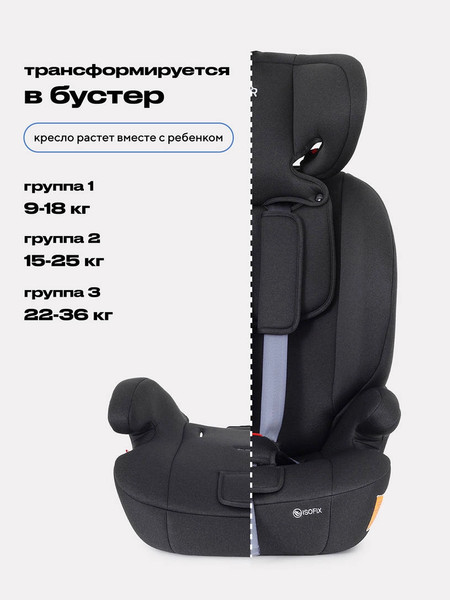 Изображение товара Автокресло Rant Apex Isofix / ZY27F (серый)