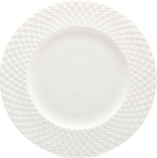 Изображение товара Тарелка столовая обеденная Decor de table Капля / DDT-4209 (белый)