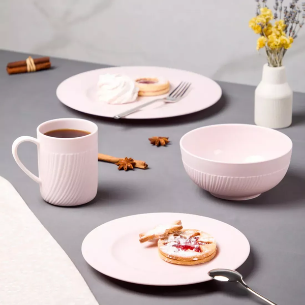 Изображение товара Тарелка столовая обеденная Decor de table Рассвет / DDT-4206 (розовый)