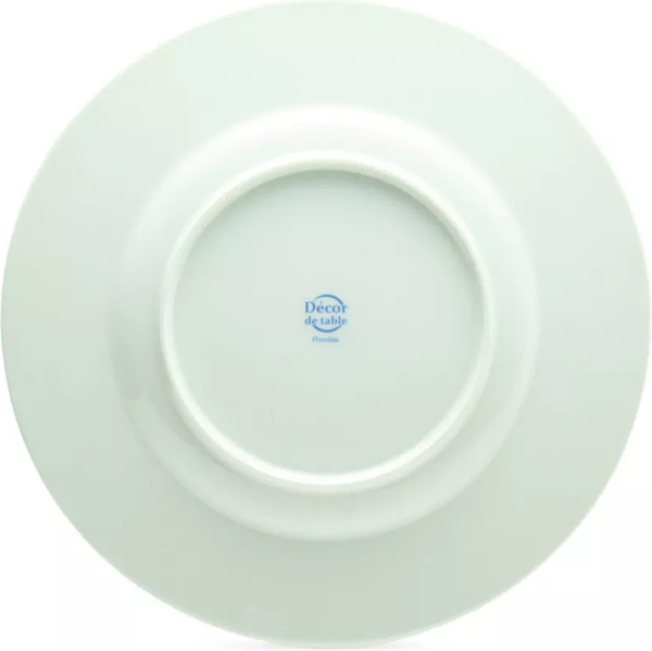 Изображение товара Тарелка столовая обеденная Decor de table Волна / DDT-4207 (мятный)
