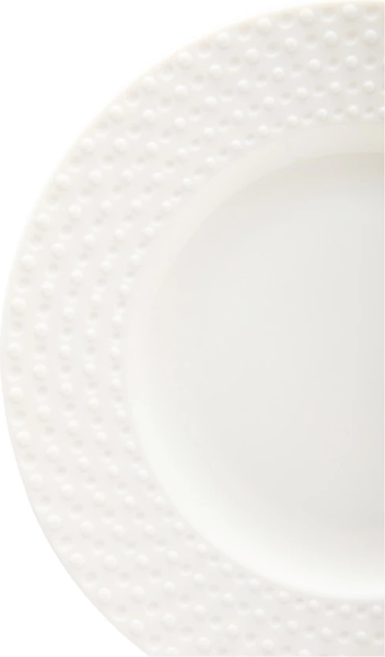 Изображение товара Тарелка столовая обеденная Decor de table Капля / DDT-4209 (белый)