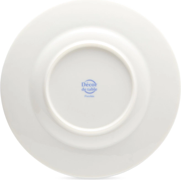 Изображение товара Тарелка столовая обеденная Decor de table Капля / DDT-4209 (белый)